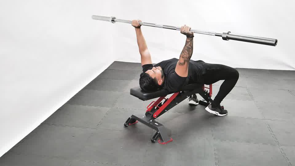 Barbell Neck Press exercise