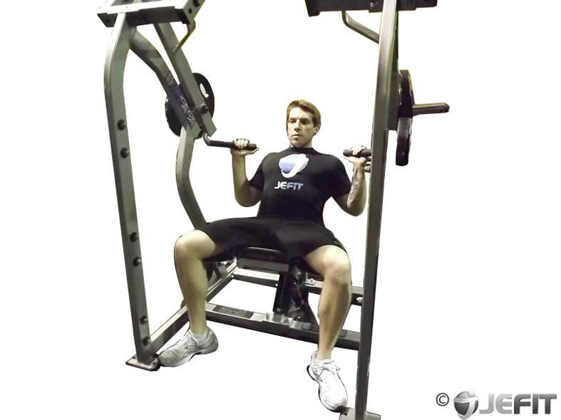 Leverage Shoulder Press exercise