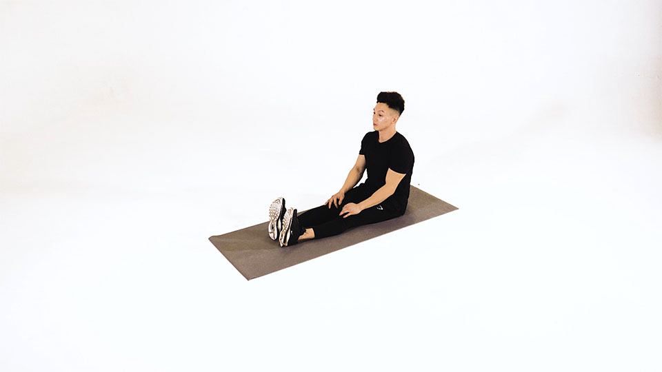 Seated Hamstring Stretch exercise