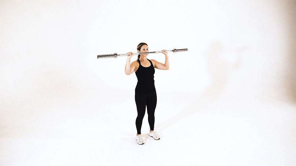 The Barbell Front Raise For Brawnier Shoulder Exercise