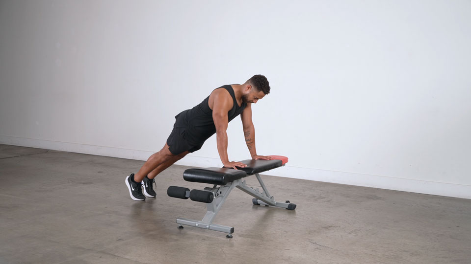 Bench Push-Up exercise