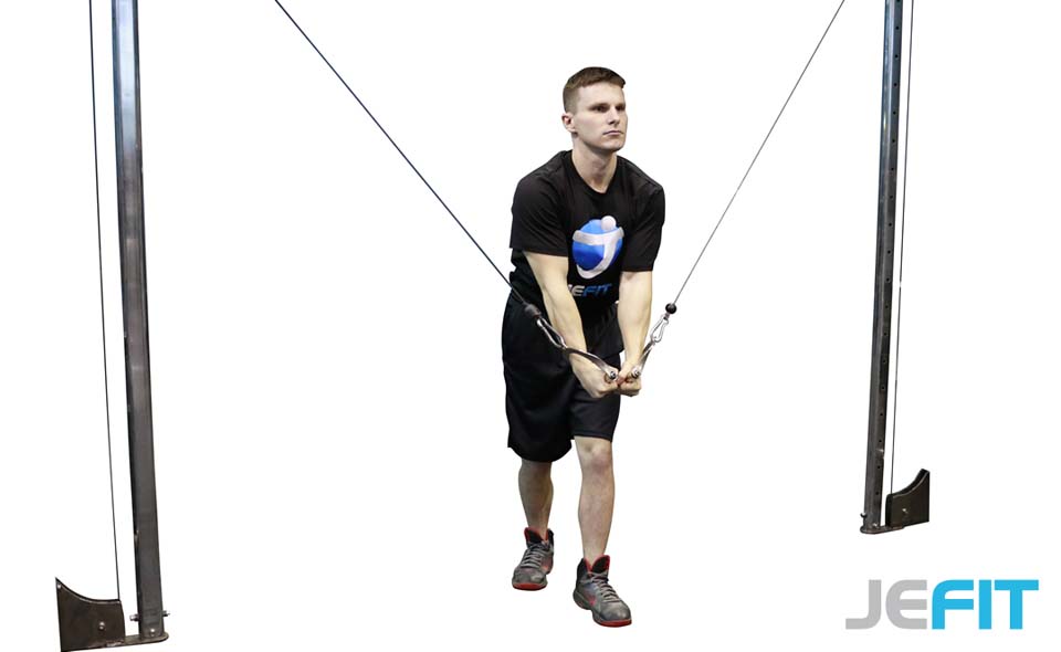 Cable Inner Chest Press exercise
