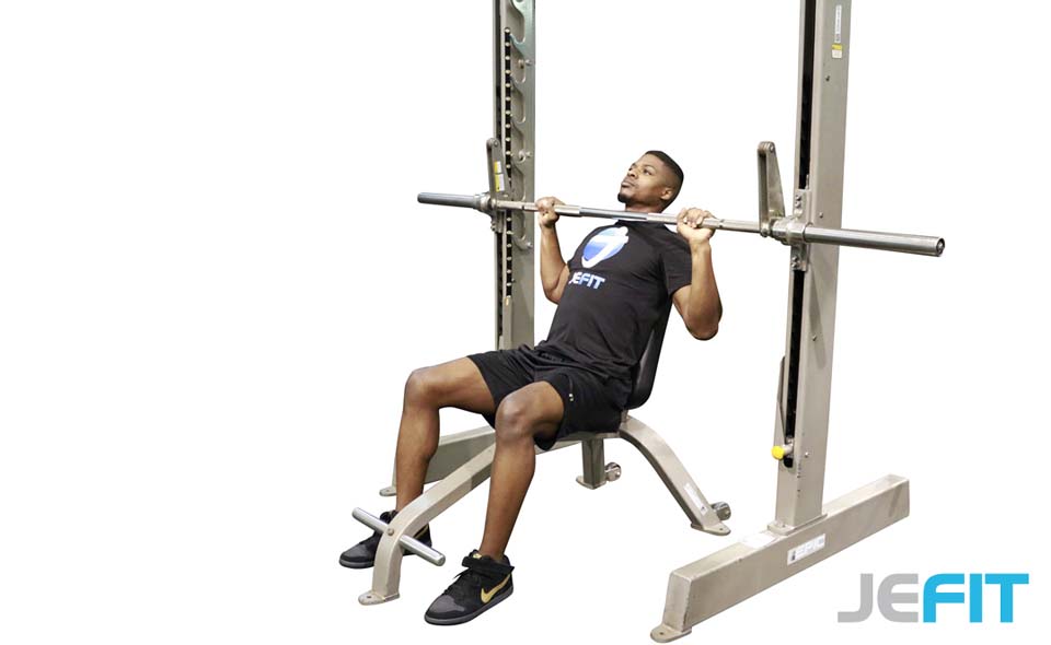 Smith Machine Shoulder Press A