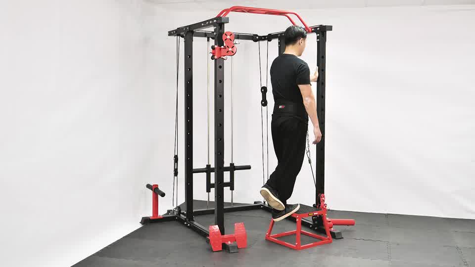 Machine Single-Leg Calf Press