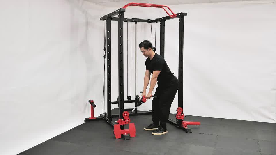 Cable V-Bar Row exercise