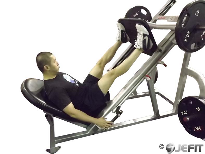 Machine Leg Press (Wide Stance)