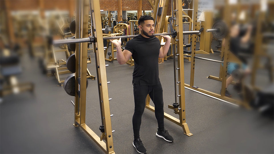 Smith Machine Squat exercise