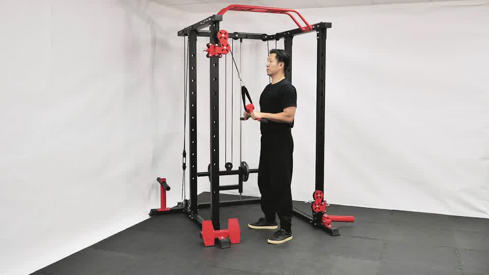 Cable Tricep Pushdown (V-Bar) exercise