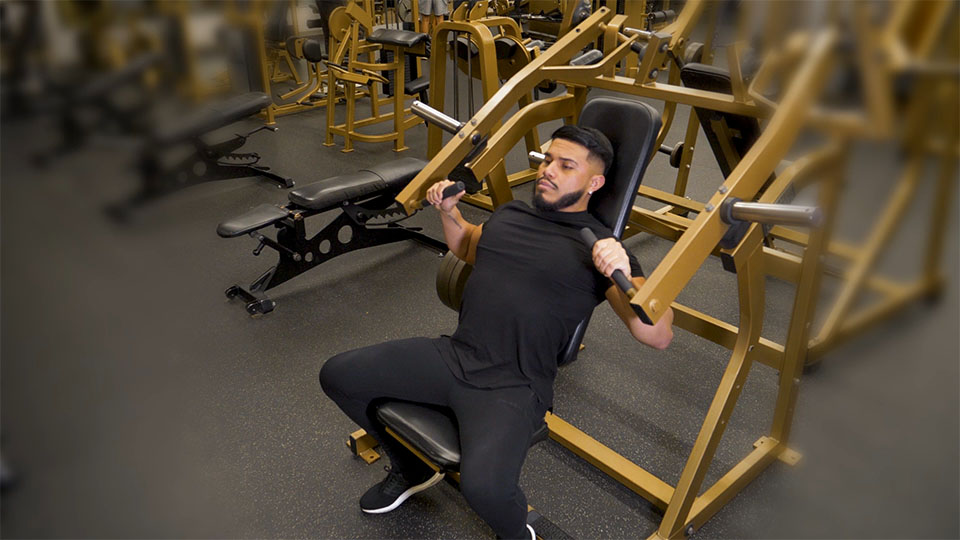 Machine Incline Chest Press exercise