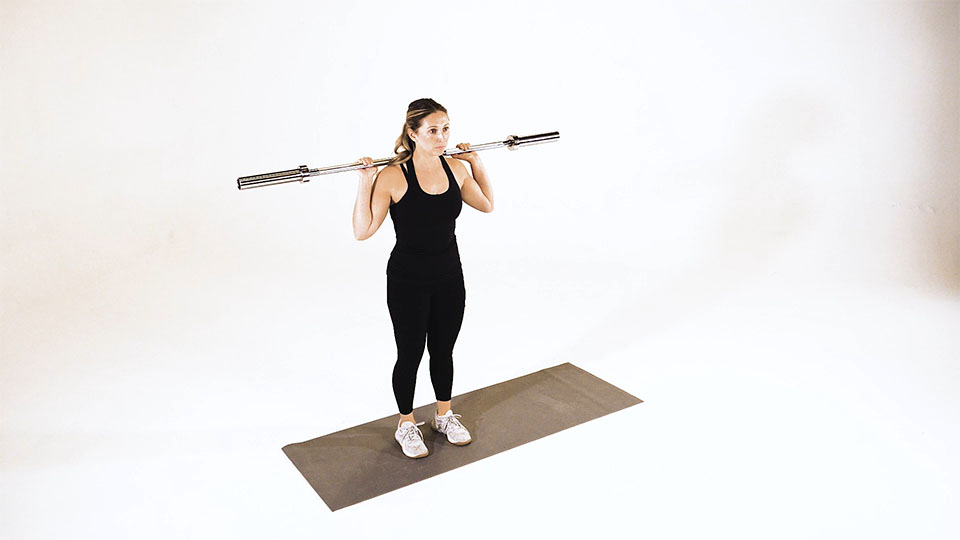 Barbell Side Split Squat exercise