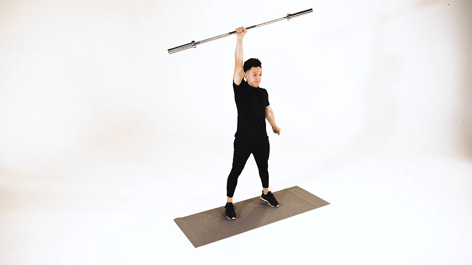 Barbell One-Arm Snatch - JEFIT