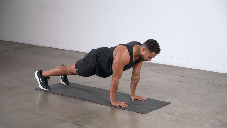 Tricep Push-Up exercise