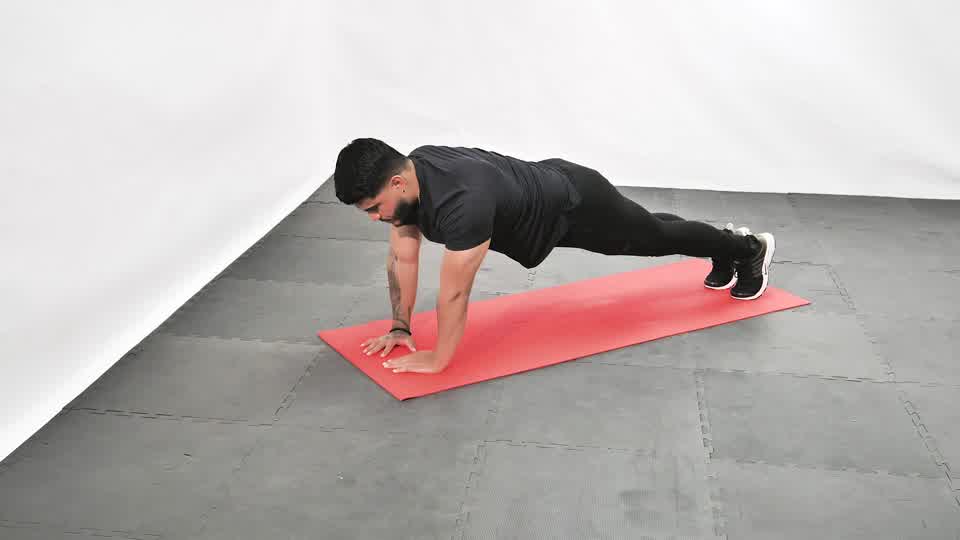 Tricep Push-Up exercise