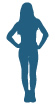 blue human figure
