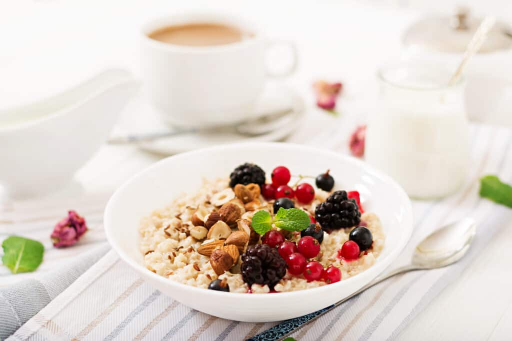 oats and fruit