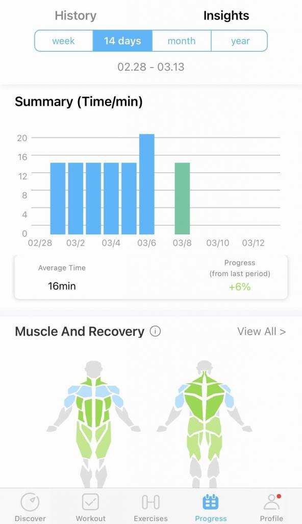 Tracking recovery