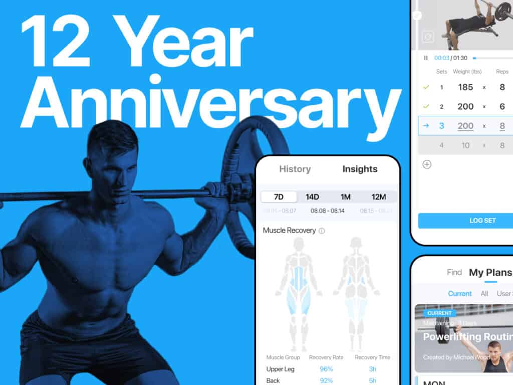 Jefit 12 year anniversary