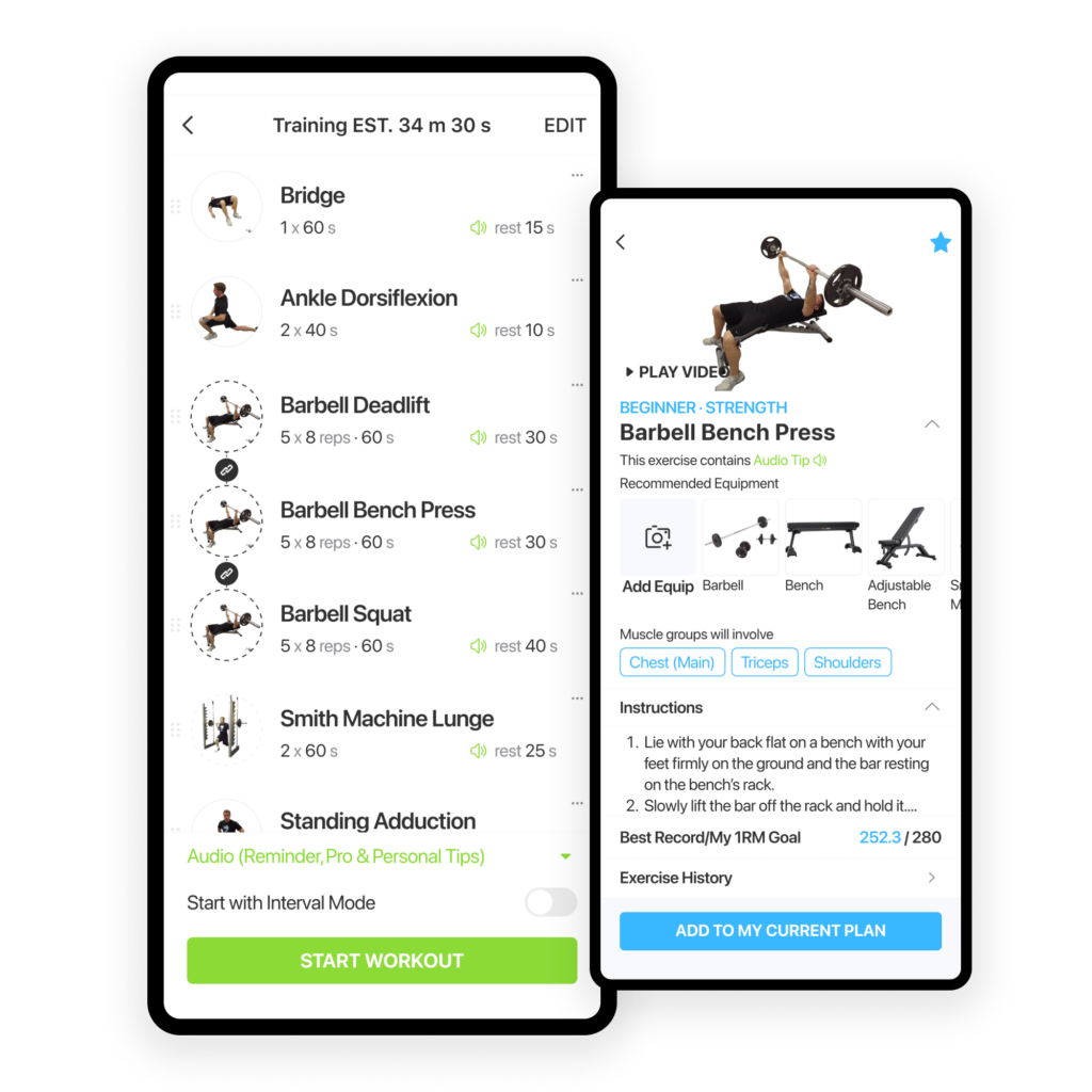 Home Jefit 1 Gym / Home workout app