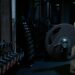 man doing barbell curls